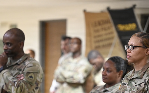U.S. Army Master Sgt. Antevia L. Eldridge Promotion Ceremony