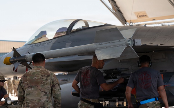 162nd Wing Airmen showcase lethality, precision at annual weapons load competition