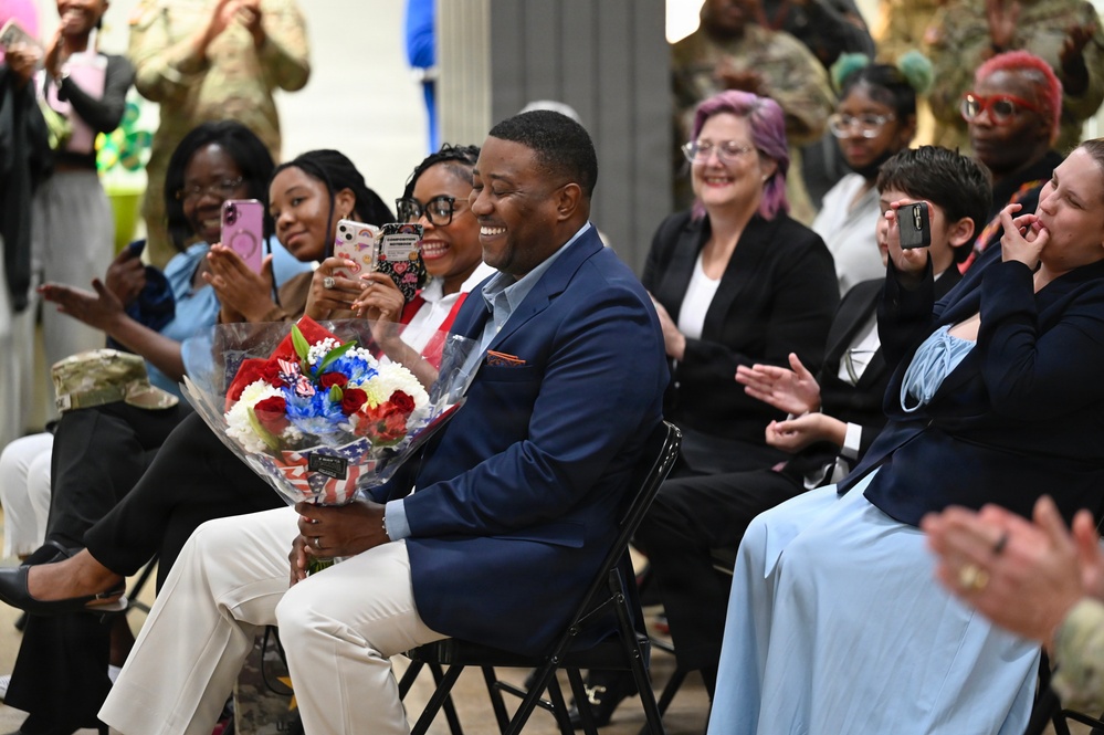 U.S. Army Master Sgt. Antevia L. Eldridge Promotion Ceremony