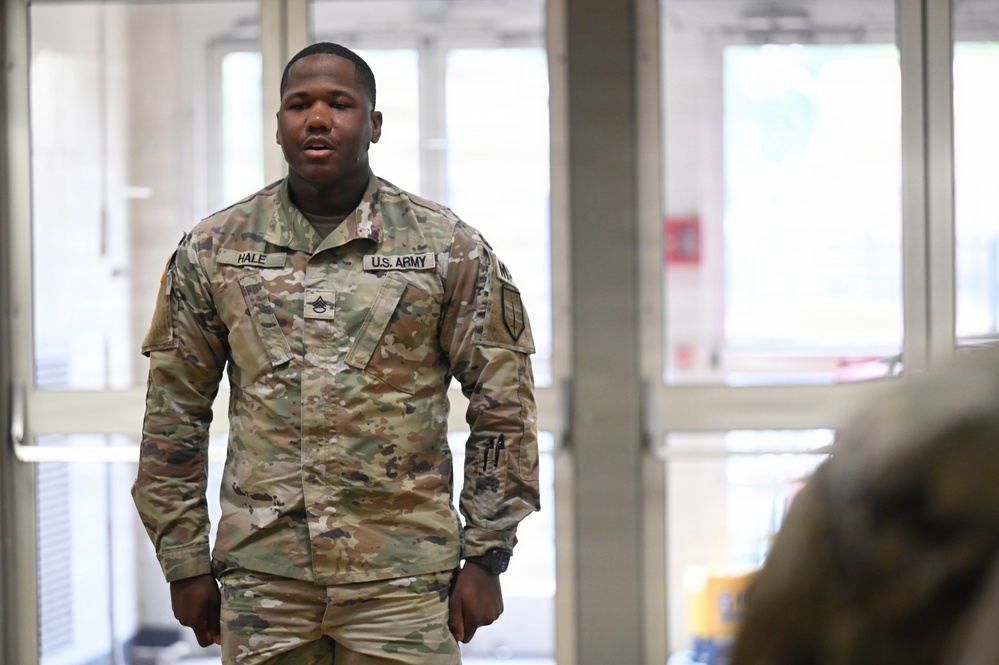 U.S. Army Master Sgt. Antevia L. Eldridge Promotion Ceremony