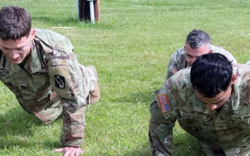 Army Reserve Best Squad Competition Fitness Event