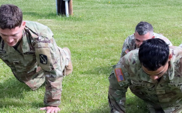 Army Reserve Best Squad Competition Fitness Event