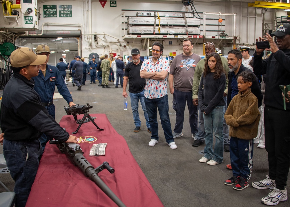 Los Angeles Fleet Week Distinguished Visitors Ship Tour