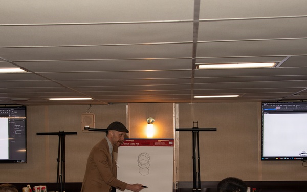 Sailors aboard USS Essex receive animation training