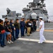 Cabrillo High School ROTC LA Fleet Week Tour