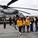 Cabrillo High School ROTC LA Fleet Week Tour