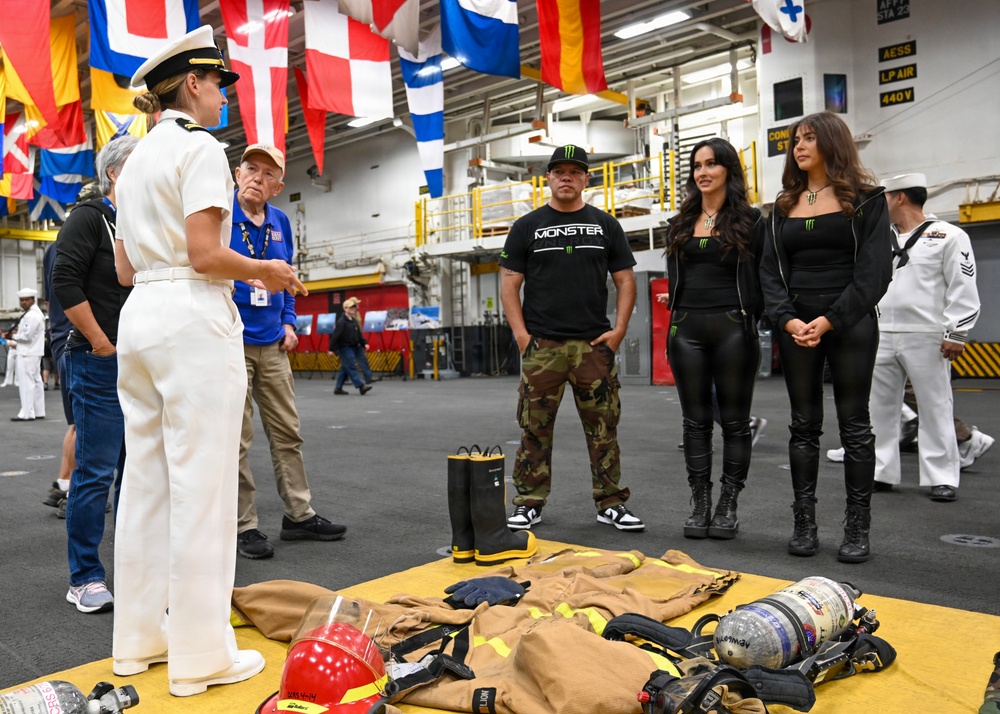 Los Angeles Fleet Week Distinguished Visitors Ship Tour