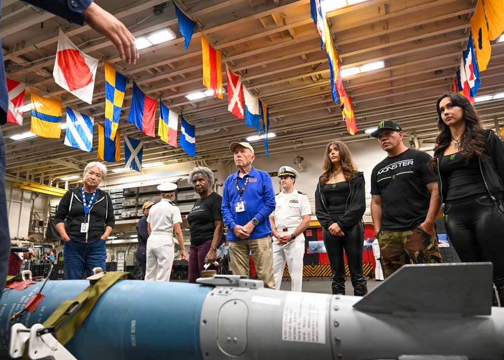 Los Angeles Fleet Week Distinguished Visitors Ship Tour