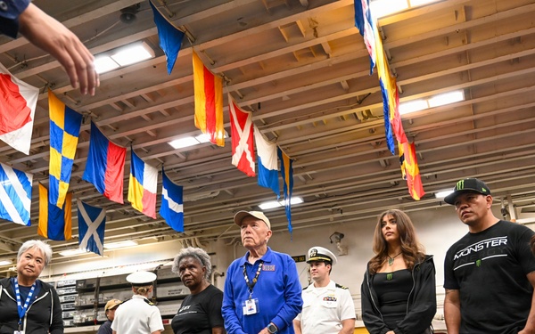 Los Angeles Fleet Week Distinguished Visitors Ship Tour