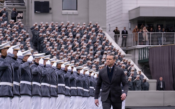 SecWar Delivers Keynote Address at USMA Commencement