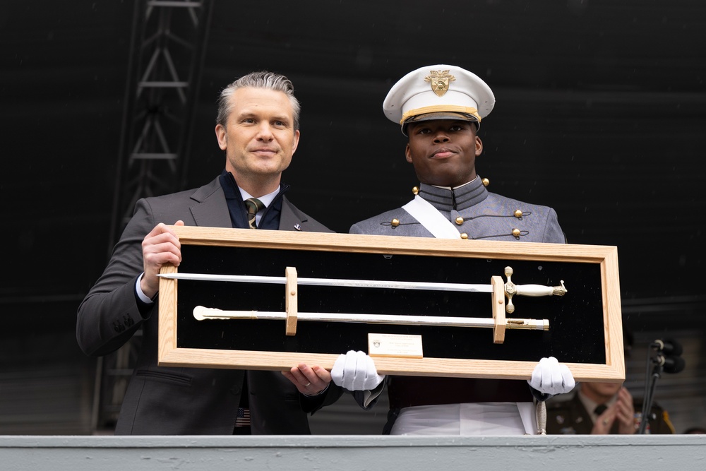 SecWar Delivers Keynote Address at USMA Commencement