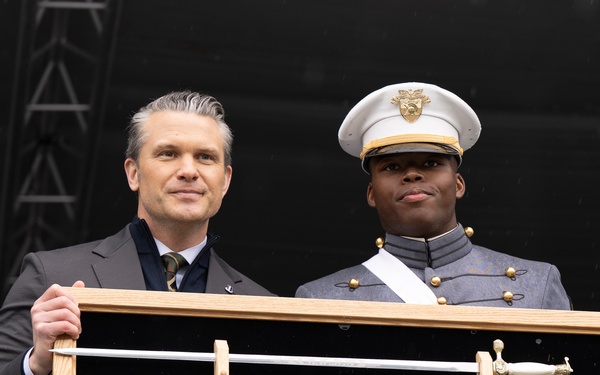 SecWar Delivers Keynote Address at USMA Commencement