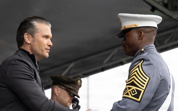 SecWar Delivers Keynote Address at USMA Commencement