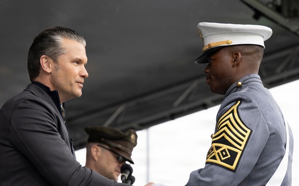 SecWar Delivers Keynote Address at USMA Commencement