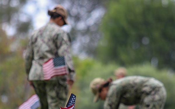 Los Angeles Fleet Week 2026: Green Hills Memorial Park Flag Placing