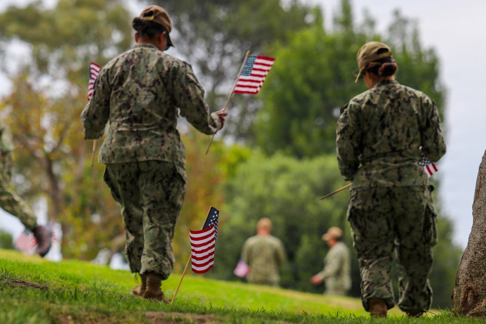 Los Angeles Fleet Week 2026: Green Hills Memorial Park Flag Placing