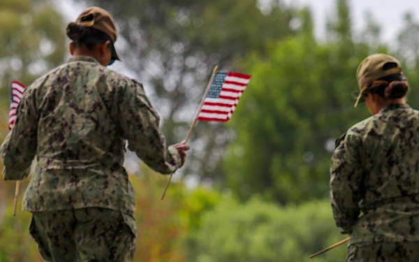 Los Angeles Fleet Week 2026: Green Hills Memorial Park Flag Placing