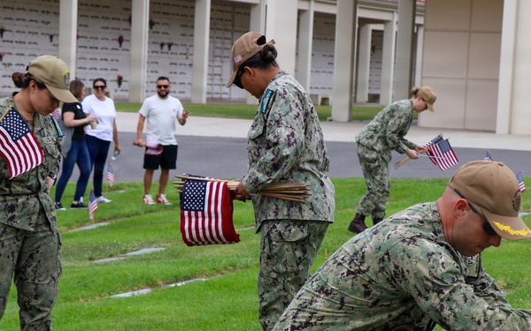 Los Angeles Fleet Week 2026: Green Hills Memorial Park Flag Placing