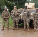 JTF-DC National Guardsmen Stage HMMWV near Lincoln Memorial