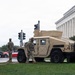 JTF-DC National Guardsmen Stage HMMWV near Lincoln Memorial