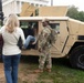 JTF-DC National Guardsmen Stage HMMWV near Lincoln Memorial