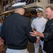 D. B. Sweeney Tours USS Essex