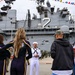 LA Lakers Cheerleaders Tour USS Essex