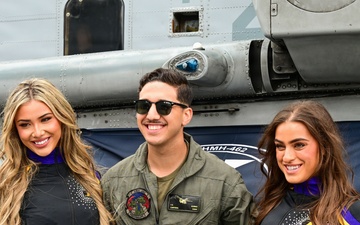 LA Lakers Cheerleaders Tour USS Essex