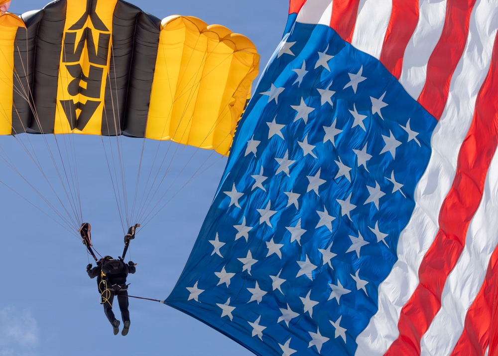 Golden Knights Open Hyundai Air and Sea Show
