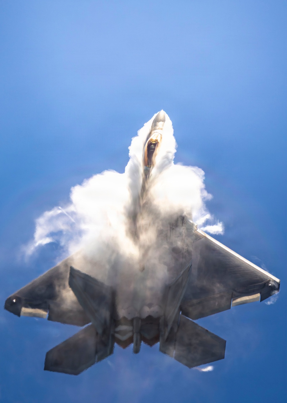 F-22 Demo Team Performs at Miami Air Show