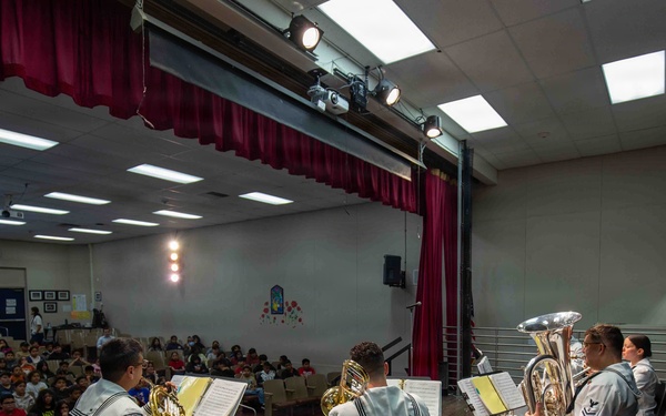 Navy Band Southwest at Loara Elementary School