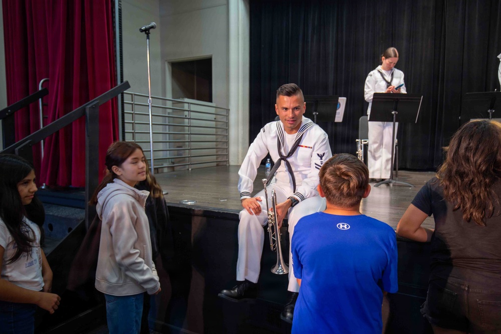 Navy Band Southwest at Loara Elementary School