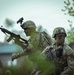 U.S. Army Reserve Soldiers React to Enemy Fire during the Best Squad Competition