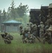 U.S. Army Reserve Soldiers react to Contact with Opposing Forces during the Best Squad Competition