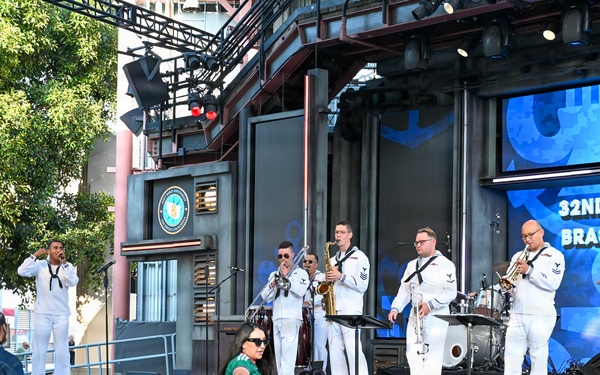 Navy Band Southwest 32nd Street Brass Band at Disney California Adventure Park