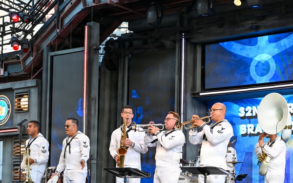 Navy Band Southwest 32nd Street Brass Band at Disney California Adventure Park