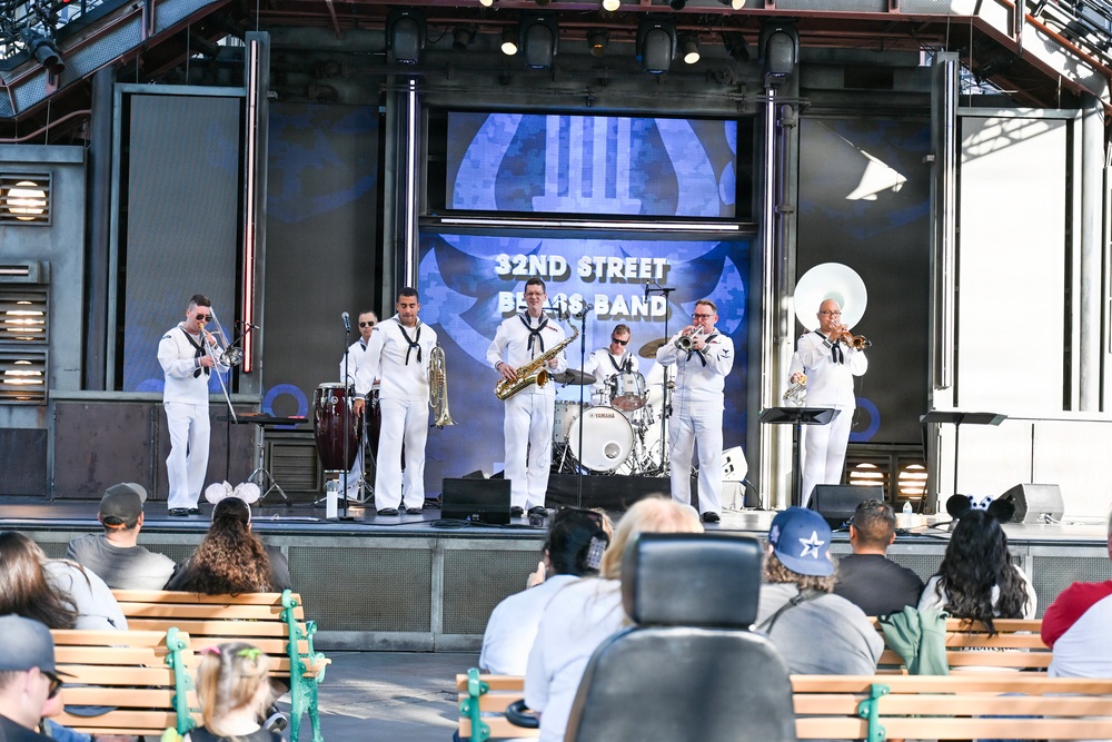 Navy Band Southwest 32nd Street Brass Band at Disney California Adventure Park