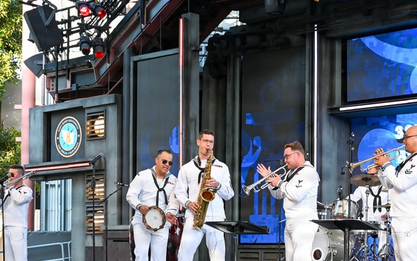 Navy Band Southwest 32nd Street Brass Band at Disney California Adventure Park