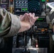 KC-135s refuel F-18s