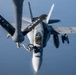 KC-135 refuels F-18