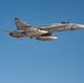 KC-135 refuels F-18