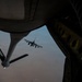 KC-135 Stratotanker performs air refueling operations