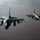 KC-135 Stratotanker performs air refueling operations KC-135 Stratotanker performs air refueling operations