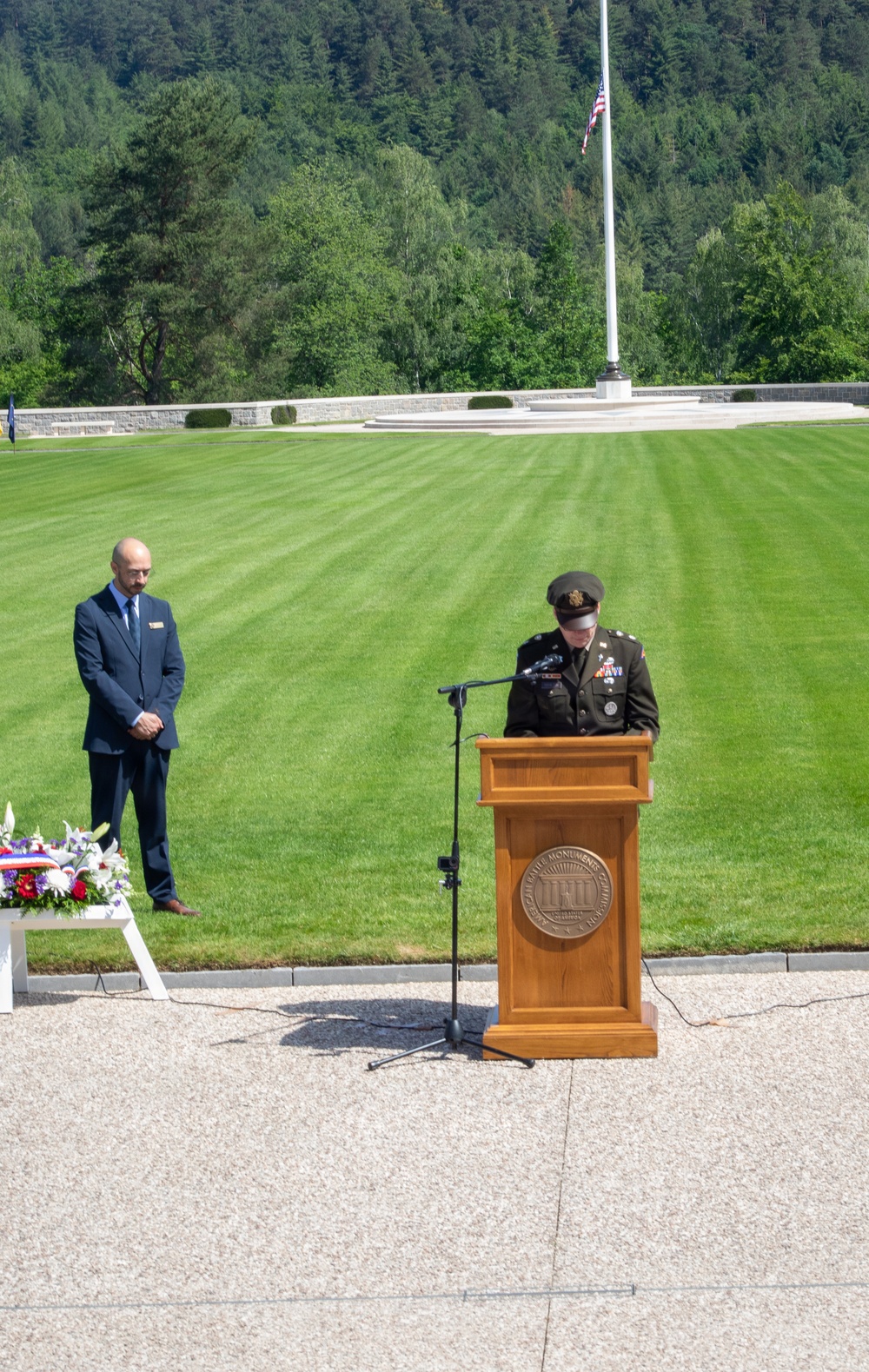 Service Members Gather in Epinal to Remember