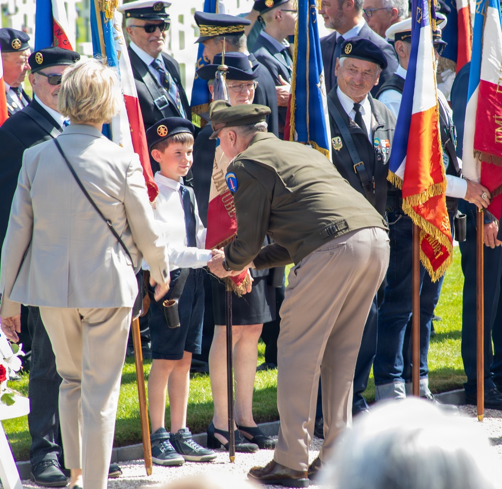 Service Members Gather in Epinal to Remember