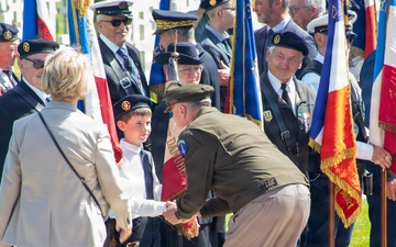 Service Members Gather in Epinal to Remember