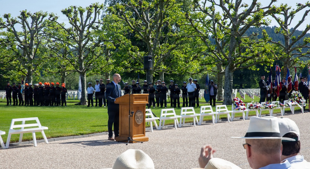 Service Members Gather in Epinal to Remember