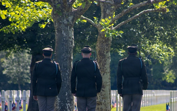 Service Members Gather in Epinal to Remember
