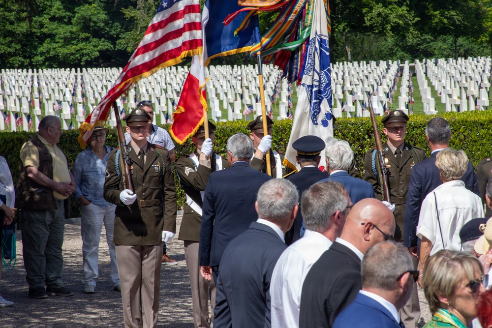 Service Members Gather in Epinal to Remember