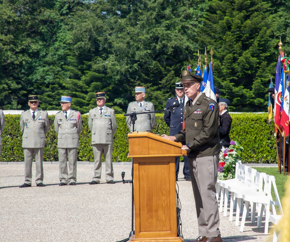 Service Members Gather in Epinal to Remember